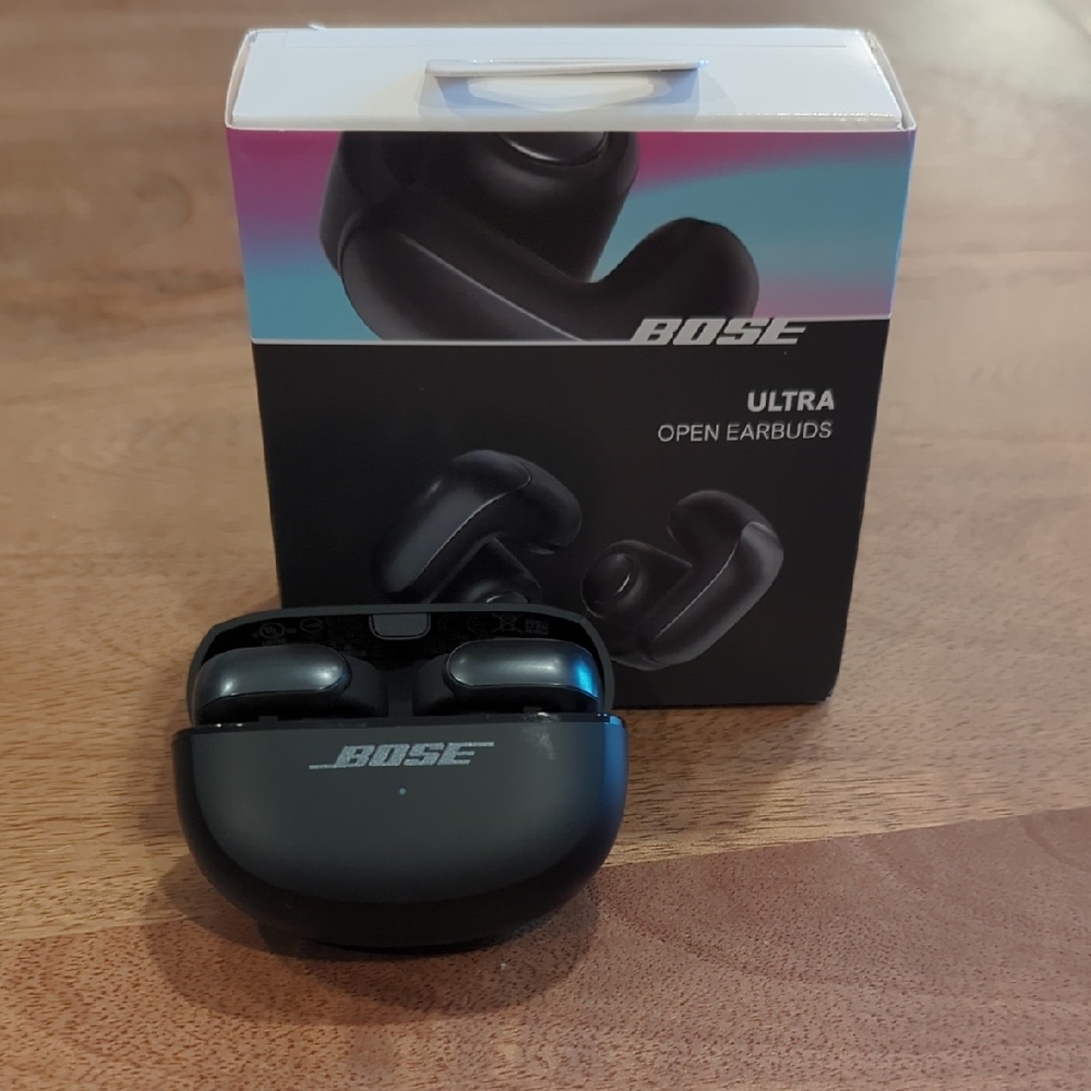 Bose Ultra Open Earbuds - Sleek Black